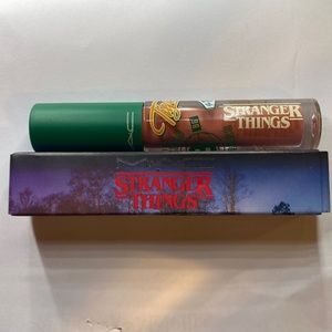 MAC X Stranger Things Cosmetics Lipglass in (Eerie El)